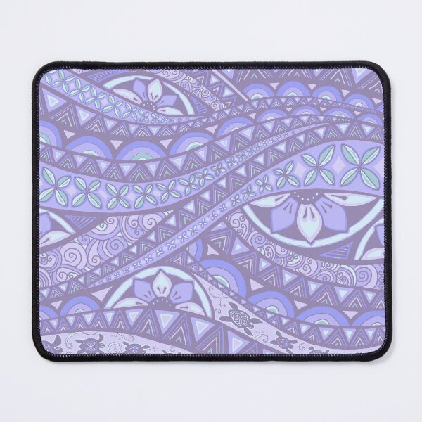 Item preview, Pacific waves w baby turtles & flowers - dreamy lilac designed and sold by AprilAppleArt.