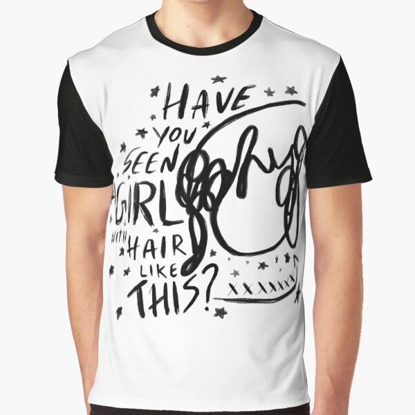 ¿Has visto a una chica con cabello así? Camiseta gráfica