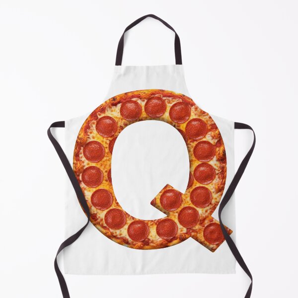 PIZZA LETTER Q Apron