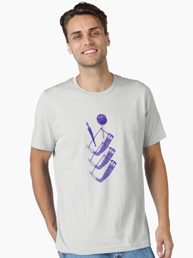 Thumbnail 2 of 7, Essential T-Shirt, Georgian Drinking horns designed and sold by DostoyevskyNSon.