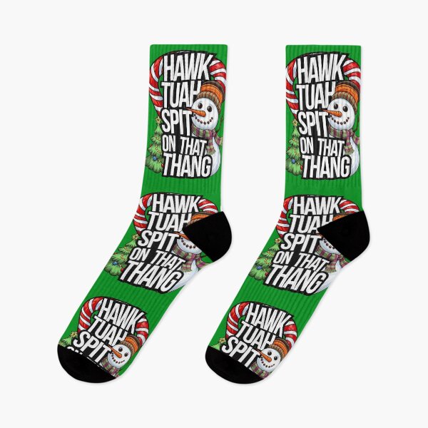 Item preview, Christmas Hawk Tuah Spit On That Thang Meme designed and sold by TheArtOfPat.