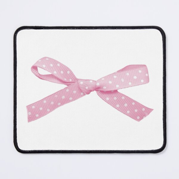 Item preview, Coquette pink polka-dot bow designed and sold by Pixiedrop.