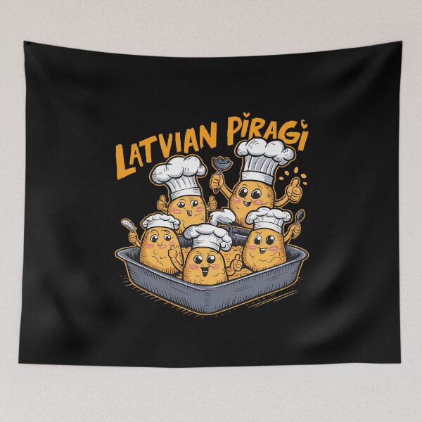 Item preview, Funny Latvian Piragi designed and sold by box-artshop.