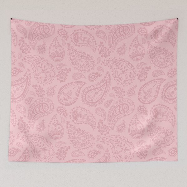 Item preview, Pink on Pink Paisley designed and sold by Home Cyn Home.