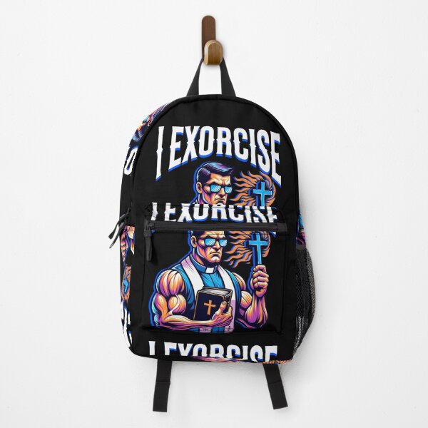 Item preview, I Exorcise Halloween Gym and Fitness designed and sold by Iron Madness.
