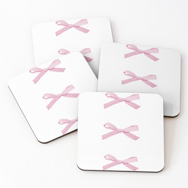 Item preview, Coquette pink polka-dot bow  designed and sold by Pixiedrop.