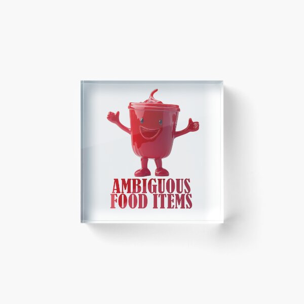 Item preview, Ambiguous Food Items designed and sold by AllAboutStuffz.
