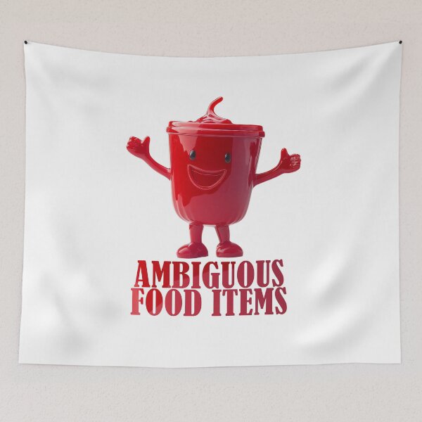 Item preview, Ambiguous Food Items designed and sold by AllAboutStuffz.