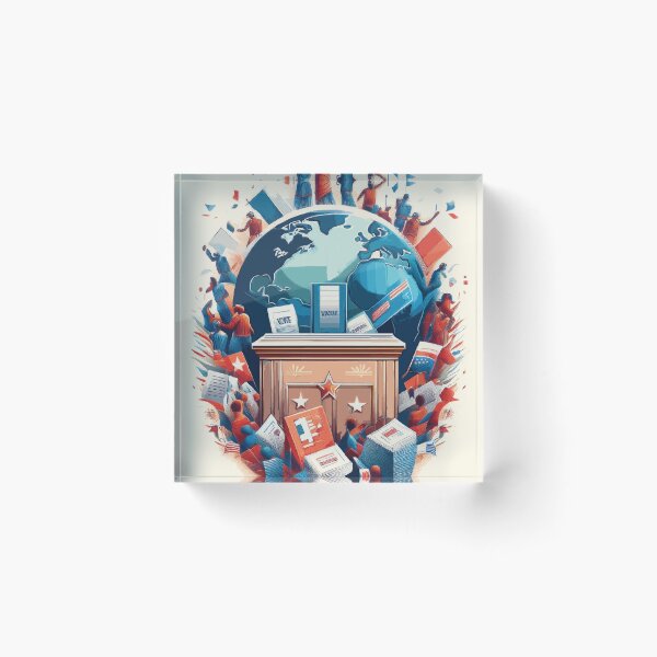 Item preview, Voices of Freedom: International Day of Democracy designed and sold by bb-15artstudio.