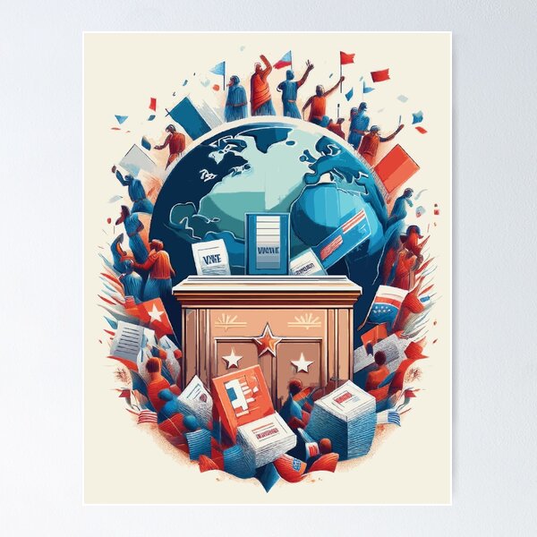 Item preview, Voices of Freedom: International Day of Democracy designed and sold by bb-15artstudio.