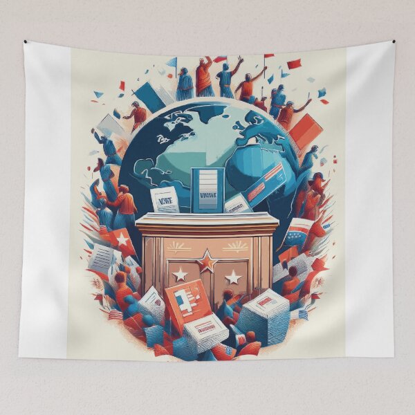 Item preview, Voices of Freedom: International Day of Democracy designed and sold by bb-15artstudio.