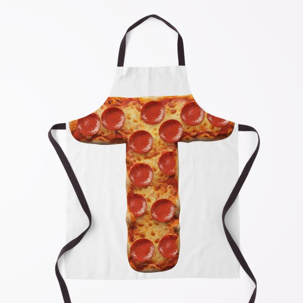 PIZZA LETTER T Apron