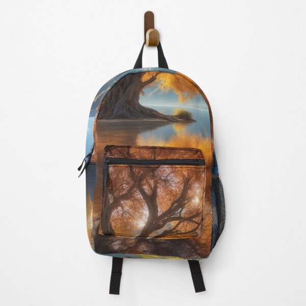 Item preview, Stunning Autumn Reflection of That Wanaka Tree at Sunrise on Lake Wanaka designed and sold by hjian8219.
