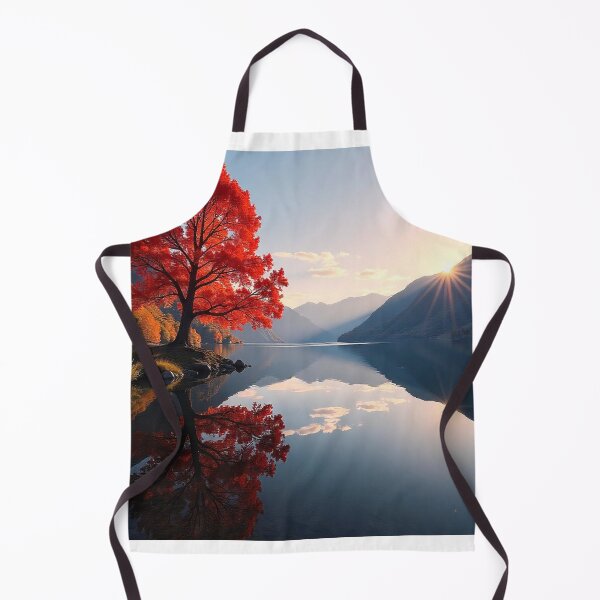 Item preview, Stunning Autumn Reflection of That Wanaka Tree at Sunrise on Lake Wanaka designed and sold by hjian8219.