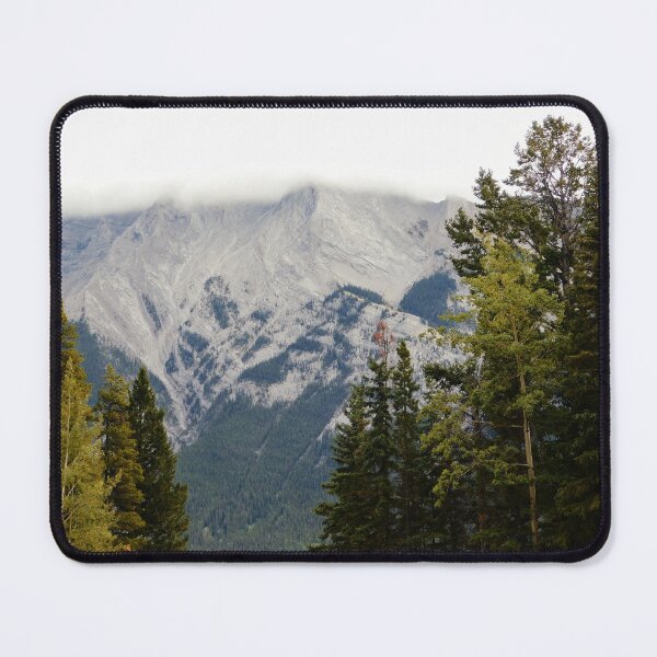 Item preview, Lake Minnewanka on a Foggy Day designed and sold by schostix.