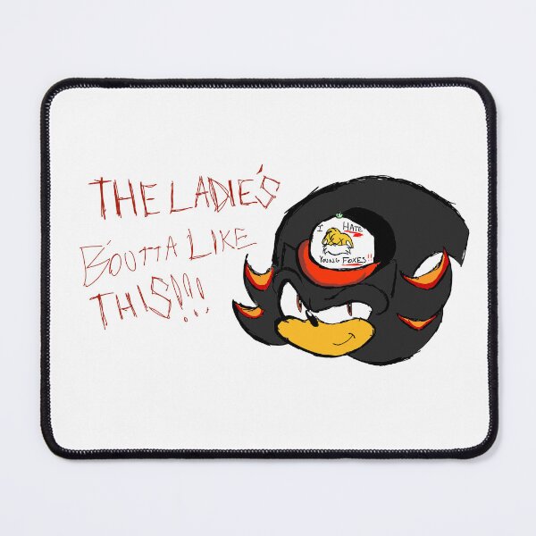Item preview, I HATE YOUNG FOXES - Shadow the Hedgehog designed and sold by ERIC-Studios.