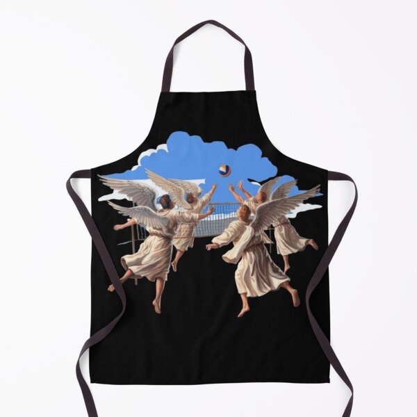 Item preview, Archangels playing volleyball in Heaven designed and sold by DivineHaven.