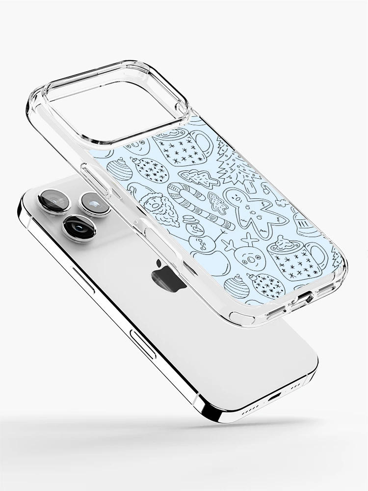 Thumbnail 2 of 5, iPhone Case, Winter Pattern designed and sold by HBugCreate8.