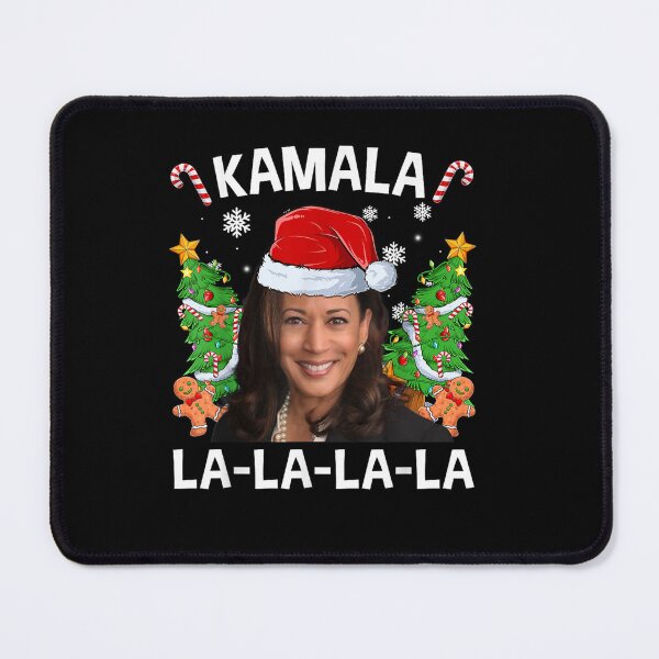 Item preview, Funny Kamala Harris 2024 Christmas Comma La LA LA LA LA designed and sold by hargisnamocho.