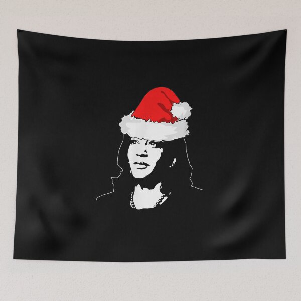 Item preview, Kamala Harris Santa Hat Funny Christmas Holiday Pajama designed and sold by hargisnamocho.
