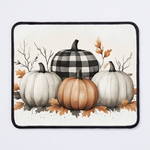 Item preview, Checkered Pumpkin Patch designed and sold by DreamyLemons.