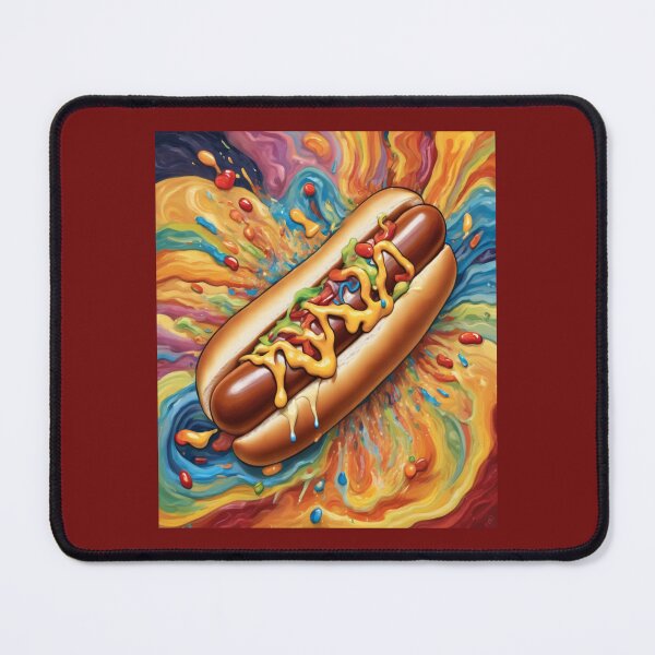 Item preview, "Rainbow Waves: The Visual Gastronomic Adventure" designed and sold by Artisticanvas.