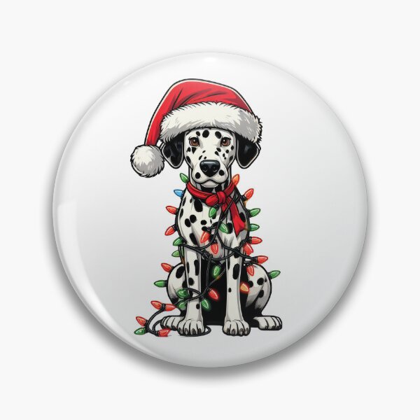 Item preview, Dalmatian Dog Christmas designed and sold by doodIllustrate.