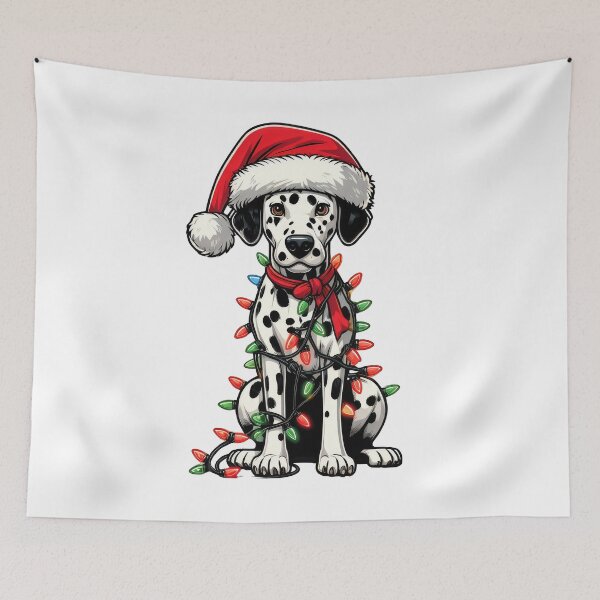 Item preview, Dalmatian Dog Christmas designed and sold by doodIllustrate.