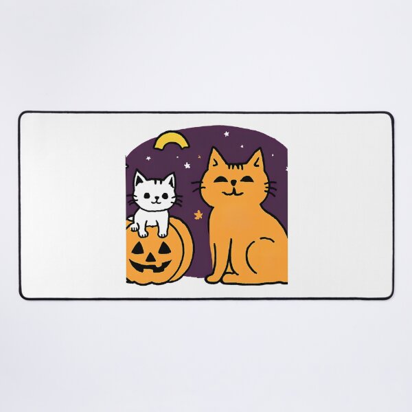 Item preview, Howl-O-Ween Charm: Furry Friends & Pumpkins designed and sold by TrueBrick.