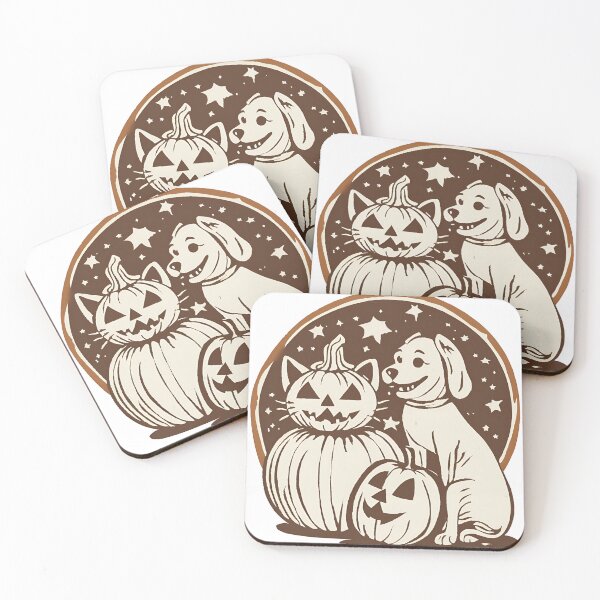 Item preview, Paws & Pumpkins: A Vintage Halloween Tale designed and sold by TrueBrick.