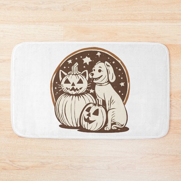 Item preview, Paws & Pumpkins: A Vintage Halloween Tale designed and sold by TrueBrick.