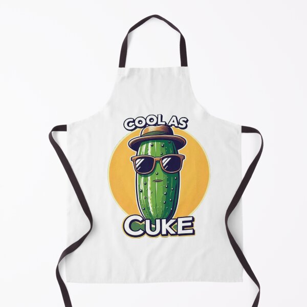Item preview, Zucchini with Sunglasses and Hat – "Cool as Cuke" Illustration designed and sold by Hungry-Murphy.