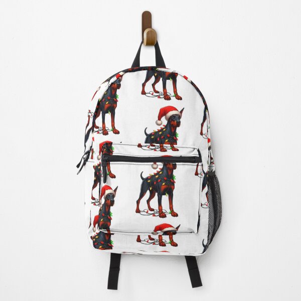 Item preview, Dobermann Dog Christmas designed and sold by doodIllustrate.