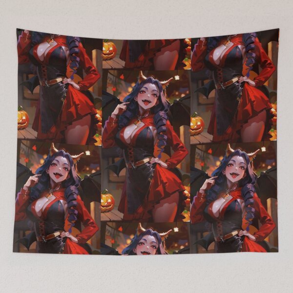 Item preview, Horned Demoness designed and sold by KillerCrafts.