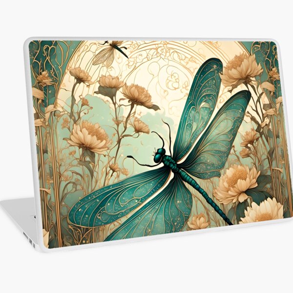 Item preview, Tableau Art Nouveau Libellule designed and sold by druidwolfart.