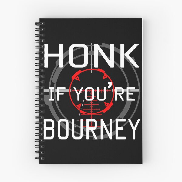 Item preview, Honk If You're Bourney Funny Jason Bourne Memes designed and sold by bebearts.
