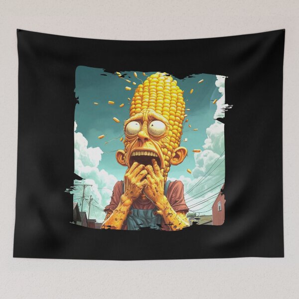 Item preview, Terrified Corn About to Pop – Global Warming Awareness designed and sold by Hungry-Murphy.