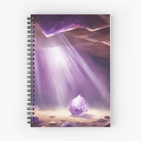 Item preview, Amethyst Cave With Light Beams designed and sold by JoreJj Z. Elprehzleinn.
