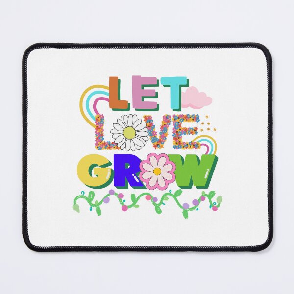 Item preview, LET LOVE GROW-POSITIVE SAYINGS-CUTE QUOTES designed and sold by larissa-myrie.