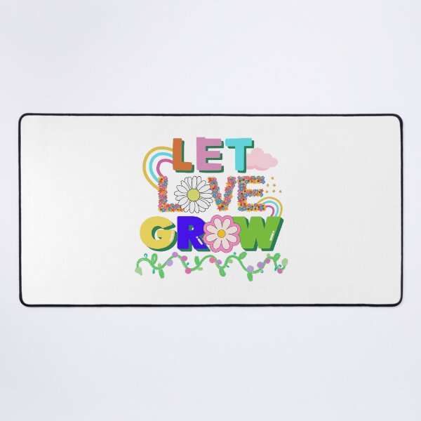Item preview, LET LOVE GROW-POSITIVE SAYINGS-CUTE QUOTES designed and sold by larissa-myrie.