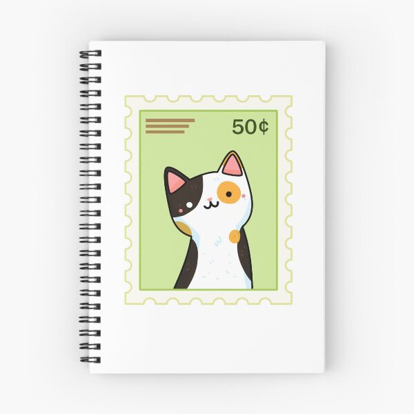 Item preview, Kawaii Calico Kitty Stamp designed and sold by kawaiilife.