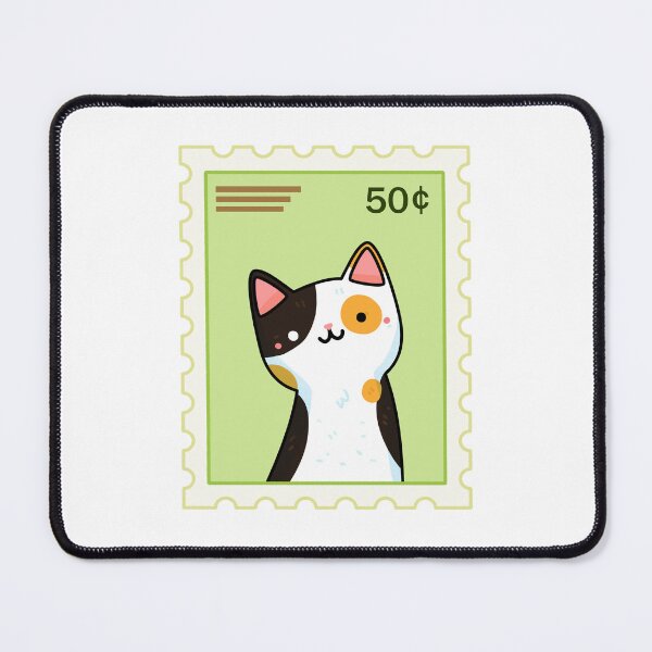 Item preview, Kawaii Calico Kitty Stamp designed and sold by kawaiilife.