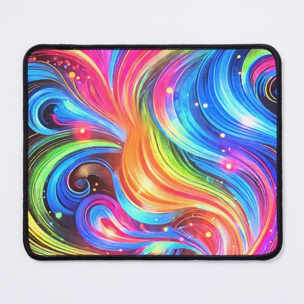 Item preview, Radiant Flow - Dance of Vibrant Waves designed and sold by WheelieGdArt.