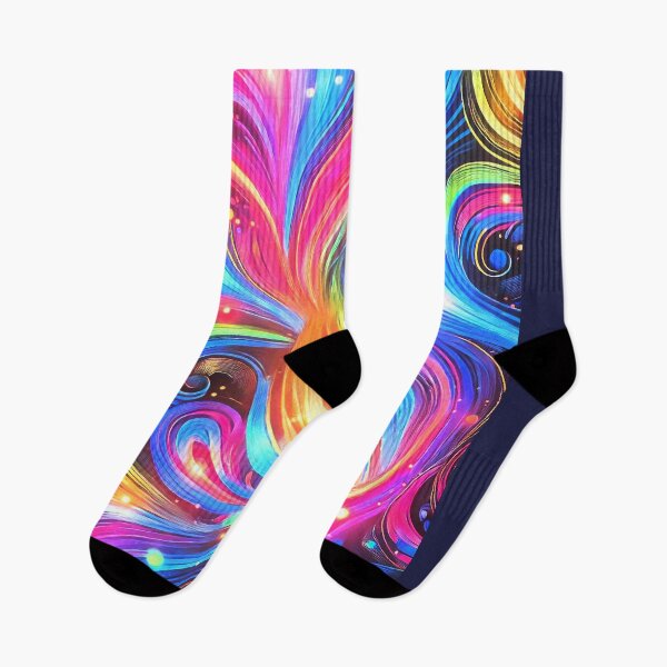 Item preview, Radiant Flow - Dance of Vibrant Waves designed and sold by WheelieGdArt.