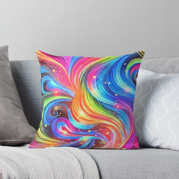 Item preview, Radiant Flow - Dance of Vibrant Waves designed and sold by WheelieGdArt.