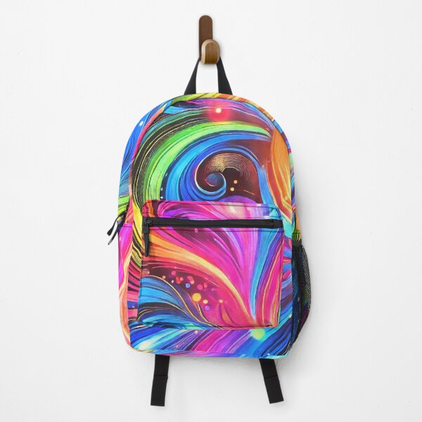 Item preview, Radiant Flow - Dance of Vibrant Waves designed and sold by WheelieGdArt.