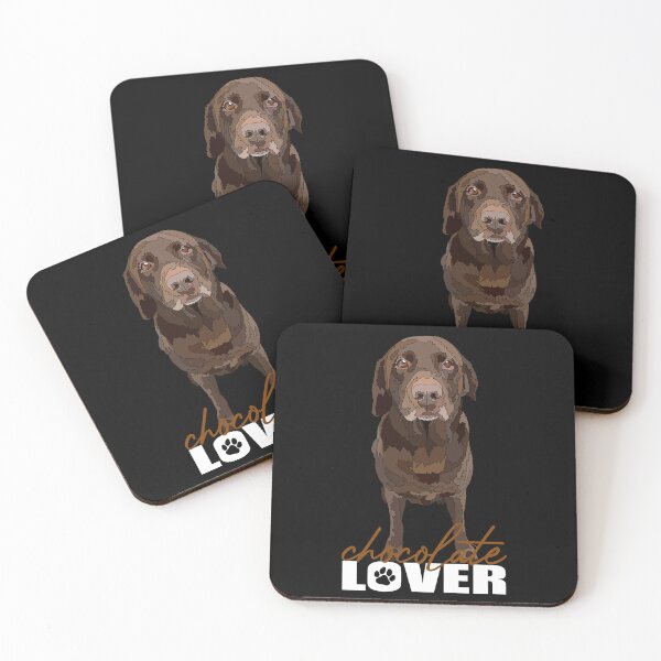 Item preview, Chocolate Labrador Lover designed and sold by Just-Arts-4U.