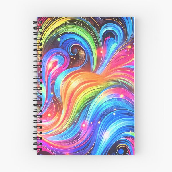 Item preview, Radiant Flow - Dance of Vibrant Waves II designed and sold by WheelieGdArt.