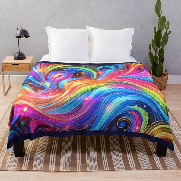 Item preview, Radiant Flow - Dance of Vibrant Waves II designed and sold by WheelieGdArt.
