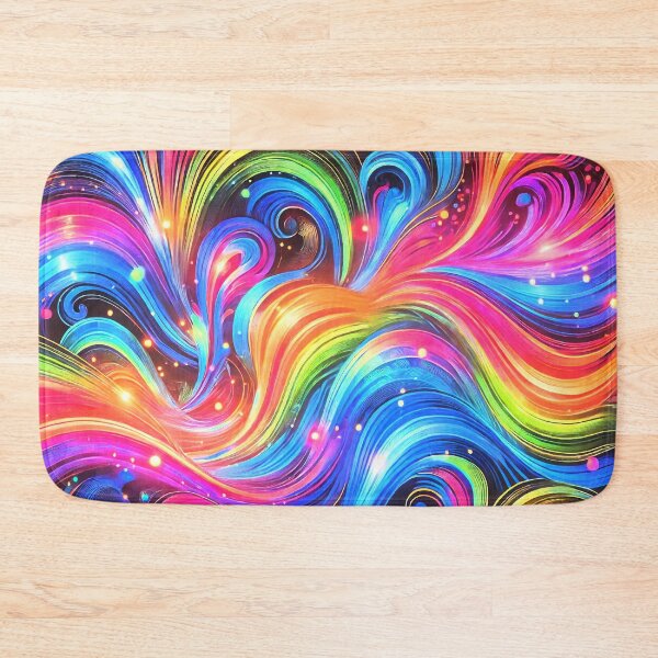 Item preview, Radiant Flow - Dance of Vibrant Waves II designed and sold by WheelieGdArt.